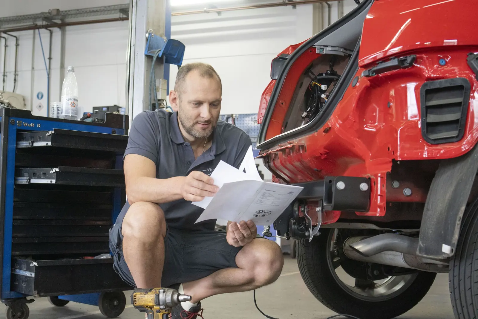 Zulassungsservice und Achsvermessung bei der SPN Auto-Team GmbH