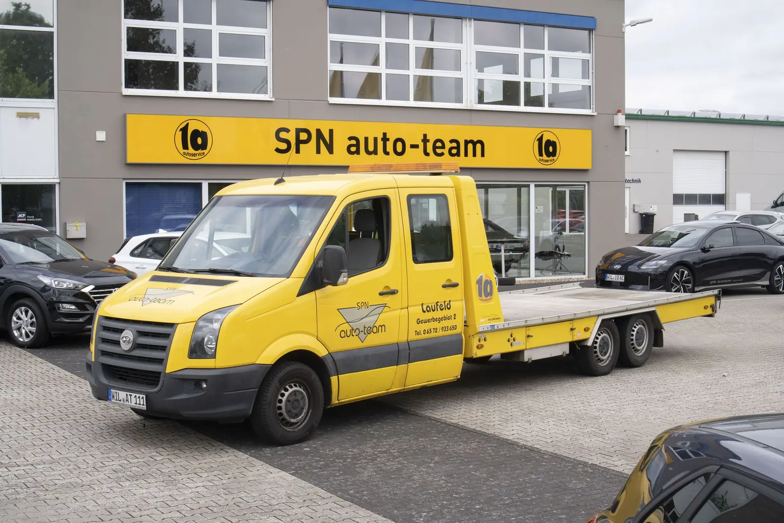 Abschleppservice und Smart Repair der SPN Auto-Team GmbH in Laufeld